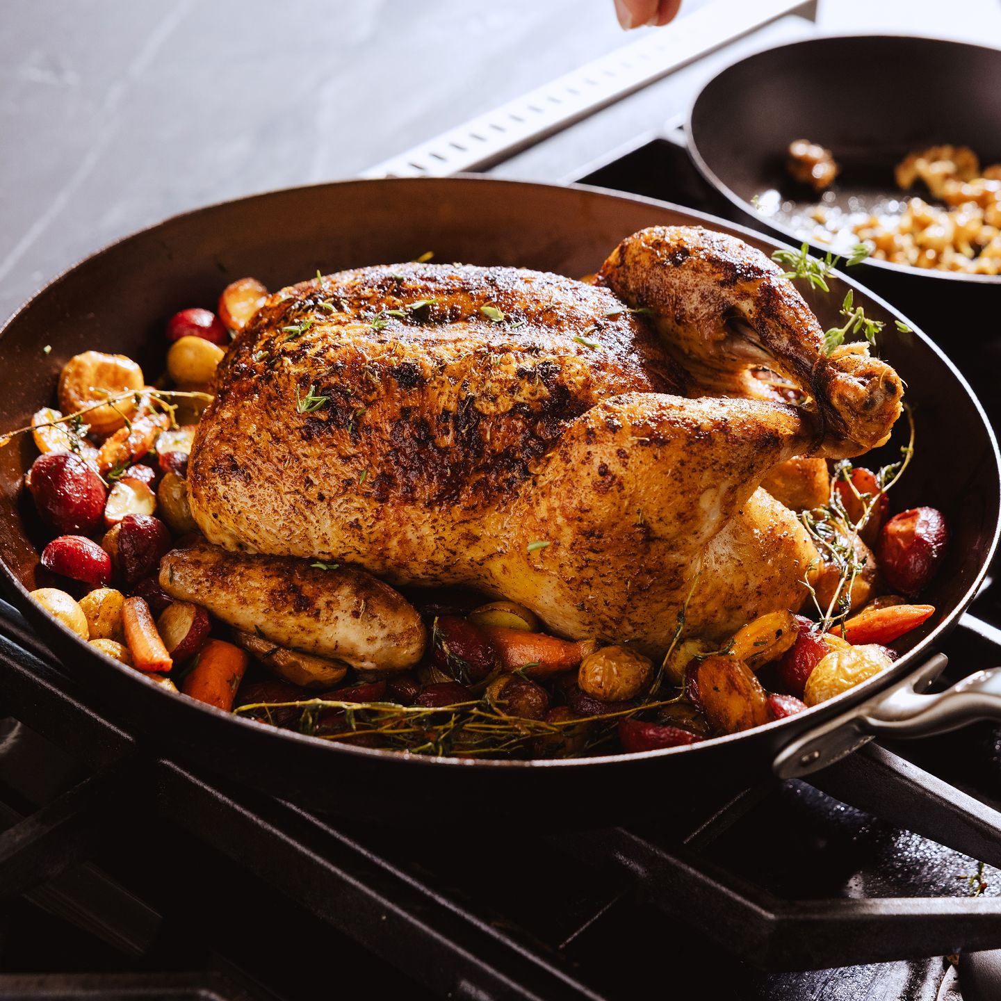 Seasoned Carbon Steel Frying Pan Set - Image 3